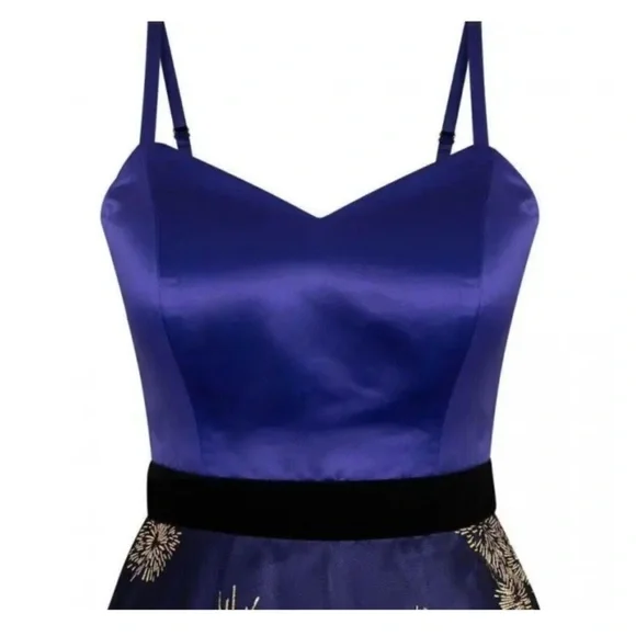 Disney World 50th Anniversary Cinderella Castle Fireworks Dress Earidescent NEW - Picture 5 of 5